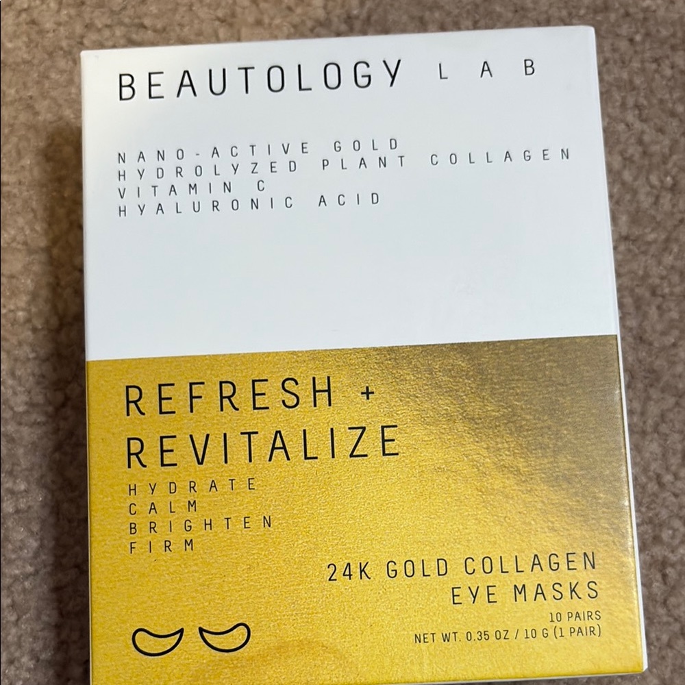 Rose Inc Gold and White Eye Cream Skincare